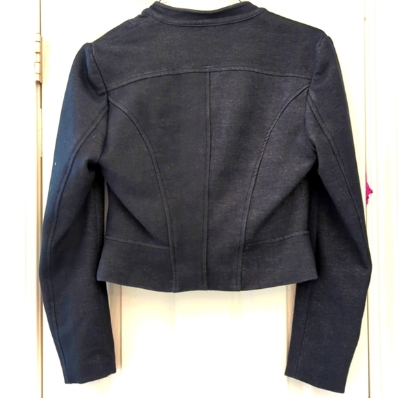 XXI Jacket Full Zip Moto Blazer Asymmetrical Size M - Picture 4 of 7